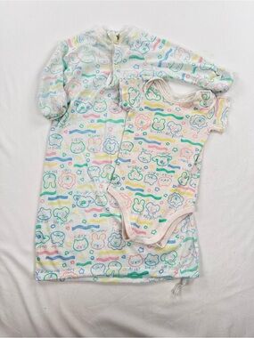 Vintage 90’s Mother Goose Sleep Sack and Bodysuit Set